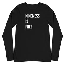Load image into Gallery viewer, Kindness Is Free Long-Sleeve Tee