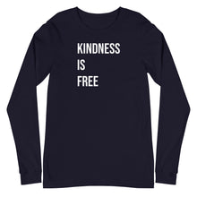 Load image into Gallery viewer, Kindness Is Free Long-Sleeve Tee