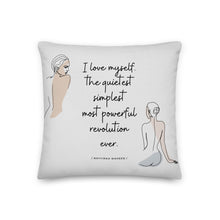 Load image into Gallery viewer, Loving Myself Pillow