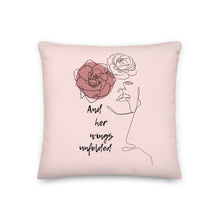Load image into Gallery viewer, Her Wings Unfolded Pillow