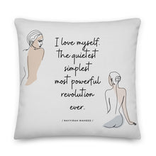 Load image into Gallery viewer, Loving Myself Pillow