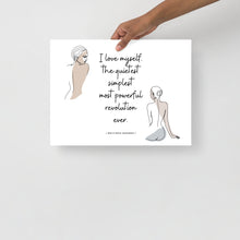 Load image into Gallery viewer, Loving Myself Print