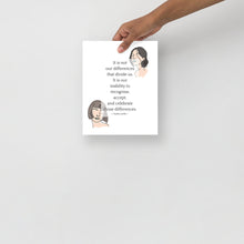 Load image into Gallery viewer, Celebrating Differences Print